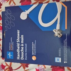 Medline White Handheld Shower